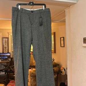 NEW WITH TAGS BANANA REPUBLIC wool tweed absolutely beautiful pants. Size 14